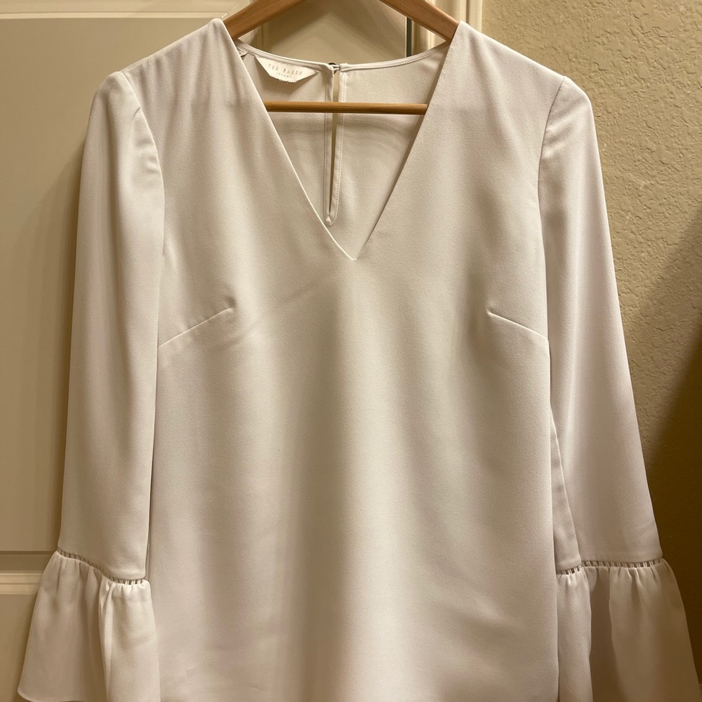 Ted Baker long sleeve blouse
